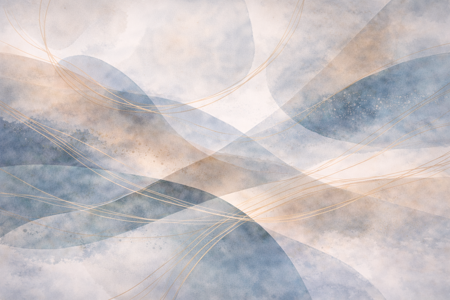 Abstract art depicting emotional expression and a calm, serene mood