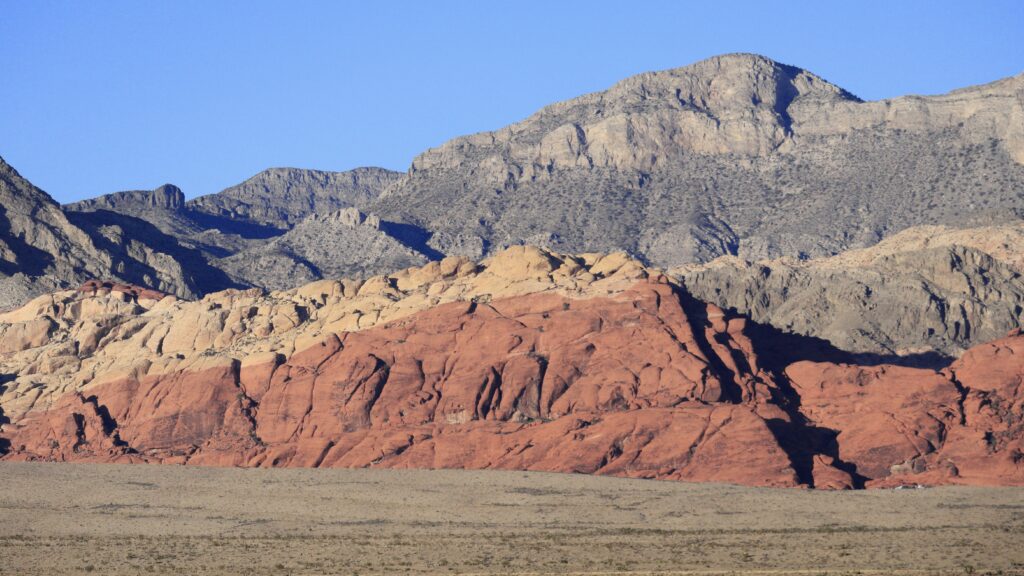 Desert mountain landscape in Nevada symbolizing stability, depth, and reflective psychodynamic psychotherapy