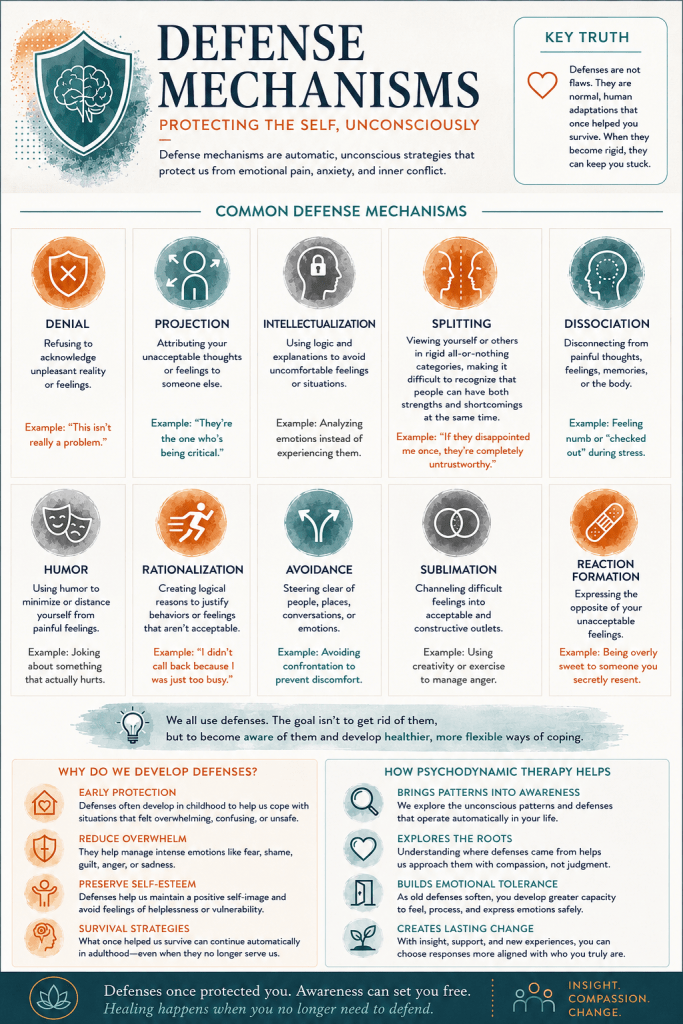 You're so defensive - learning about common psychological defenses - Thomas Day, Clinical Professional Counselor in Nevada